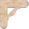 Ekena Millwork Funston Craftsman Smooth Bracket w/ Offset Brace, Douglas Fir, 7 1/2"W x 22"D x 22"H BKT0806X22X22FST04SDF - alternate 2